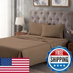 Superior Egyptian Cotton 300 Thread Count Bed Sheet Set 1 Elastic Deep Pocket. Fixed Price $95.35.