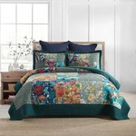 Autumn Dream Cotton Bedspread Quilt Sets Reversible Bedding Coverlet. Fixed Price $131.64.