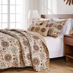 Greenland Home Fashions Andorra 100 Cotton Reversible Suzani. Fixed Price $189.25.