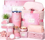 Aollewoiti 15PCS Get Well Soon Gift Baskets For Women, Self Care Large, Pink. Fixed Price $73.99.
