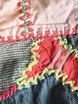 Antique Crazy Quilt Victorian Silk Wool Hand Stitched Textile Art Embroidered!!!. Fixed Price $152.00.