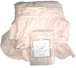 Pottery Barn Teen Washed Ruffle Pink Blush Full Queen Duvet Cover/sham Organic. Fixed Price $90.00.