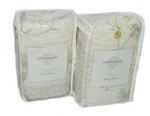 2 Nostalgia Home Auburn Floral Cream Multi King Shams New Embroidered. Fixed Price $55.99.