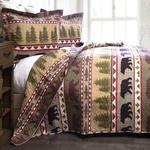 Carstens, Inc. Rustic Cabin Country Bedding Set, 2-PIECE Microfiber Quilt, Ru.... Fixed Price $81.40.