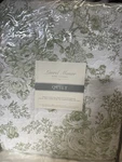 Laurel Manor Toile Garden Sage Green King Cotton Quilt New. Fixed Price $65.00.