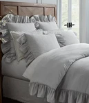Southern Living Simplicity Brooke Full/queen Comforter W/ 2 Shams $349 Blue Nwt. Fixed Price $112.46.