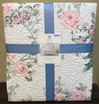 Simply Shabby Chic Rachel Ashwell Azure Floral Full/queen Set Quilt,shams,pillow. Fixed Price $59.99.