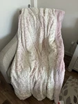 Luxury Minky Faux Fur Blanket Pink Rosewater Plush Throw Xl Usa Made. Fixed Price $149.99.