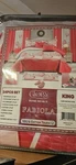 Glory Home Design Fabiola King Comforter Set 24PCS Hearts Red White Cotton Touch. Fixed Price $110.00.