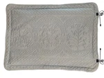 Williamsburg Mary Colonial Pillow Sham 1 Standard Light Gray Ecru. Fixed Price $16.99.