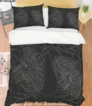 3D Spider Web Black Background Quilt Cover Bedding Sets Pillowcases 64. Fixed Price $65.13.