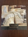 Vintage Artisan Victoria Classic Queen Luxury Comforter W/ Shams & Dust Ruffle. Fixed Price $185.00.