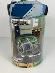 Jay Franco Minecraft Twin Comforter Set 5PC Bedding Creeper Zombie Mojang. Fixed Price $53.99.