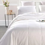 Silk Comforter, Xl King 90*108 IN/6.5 Lb, White Duvet Filled, All Season.. Fixed Price $87.00.
