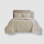 510 Design Beige Cream Oakley 3-PIECE Bedspread Set, King/cal Size. Fixed Price $59.40.