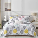 Uozzi Bedding 3 Piece Reversible Quilt Set King Size 102X90 Soft Microfiber L.... Fixed Price $51.76.