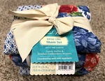 The Pioneer Woman 20"X36" Heritage Floral Set Of - King Size Quilted Shams. Fixed Price $22.88.