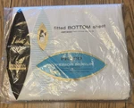 Penco Superior Muslin 100% Cotton Sheet Double Bed Fitted White Penney New. Fixed Price $19.99.
