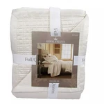 Royal Velvet Check Quilted Ivory 3PC Full/queen Coverlet Set. Fixed Price $110.00.