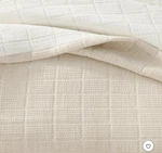 King Textured Grid Quilt Beige - Hearth & Hand With Magnolia. Fixed Price $33.00.