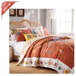 Elegant Greenland Home Topanga Quilt Set 3-PIECE King/cal King, Floral Design. Fixed Price $140.78.