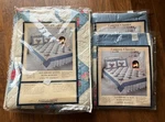 New Country Classics Queen Cherry Basket Patchwork Quilt & 2 Std Shams. Fixed Price $74.97.