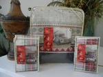 Nip St. Nicholas Square Holiday Collection Reversible Joy King Quilt 2 Sham Set. Fixed Price $169.99.