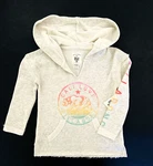 Billabong Girls L/s Light Heather Grey 'cali Love' Hi-lo Sweatshirt. Fixed Price $12.99.