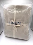 RTHX92N 100% French Flax Linen Cal King 3 Piece Duvet Cover Set Natural. Fixed Price $74.95.