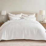 Recyco Luxury Velvet Quilt Set King Size 3PC Lightweight Bedspread 108 92. Fixed Price $64.99.
