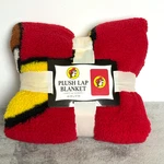 Buc-ees Plush Lap Blanket Soft Sherpa Multicolor Comfort Throw 41 X 57 Inches. Fixed Price $29.94.