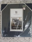 Wamsutta Bliss Quilted Coverlet / Twin Bed 68" By 86" Navy Blue $99. Fixed Price $54.95.