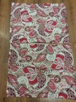 Colormate Shams Floral Paisley Set Of 2 Standard Reds Browns Tans Size. Fixed Price $17.49.