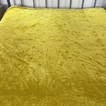 Opal House Tufted Velvet Mustard Gold Full Queen Quilt Comforter & 1 Sham. Fixed Price $179.99.