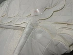 $4000 Pratesi Italy Nwt 1PC 100% Cotton Queen Lace Quiltino Anni 94 X102. Fixed Price $1850.00.
