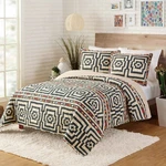 Justina Blakeney For Makers Collective 3PC King Hypnotic Quilt Set Black. Fixed Price $29.99.