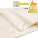 2PACK 45" X Large Primary Tufting Cloth With Yellow Marked Lines For Tuft.... Fixed Price $31.67.