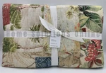 Pottery Barn Lanai Island Reversible Floral Quilt Beige Multi Full Queen #T1073. Fixed Price $496.01.