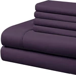 Home Collection Micro Caress Luxurious Sheet Set, 90GSM 3 -piece Twin With 1 Add. Fixed Price $25.99.
