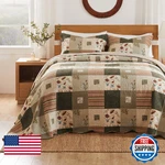 Greenland Home Fashions Sedona Cotton Quilted Bedspread Set. Fixed Price $204.79.