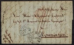 Dutch East Indies Pre Stamp 1847 Disinfected Cover W/batavia Half Round & Malte. Fixed Price $160.00.