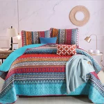 Wongs Bedding Bohemian Set Queen Size, Boho Striped Pattern Beds.... Fixed Price $40.40.