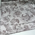 Nwot 2 Nobility Gray Brown Jacobean Floral Jacquard Cotton Pair King Shams. Fixed Price $42.54.