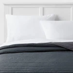 Room Essentials Full/queen Satin Quilt (86" X 90") Dark Gray. Fixed Price $30.00.