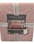 Simply Soft Collection 3 Piece King Pink Quilt Set 104 X90. Fixed Price $149.00.