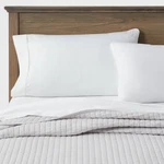 King Washed Cotton Sateen Quilt Light Gray - Threshold. Fixed Price $37.99.
