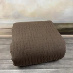 Pottery Barn Pick-stitch Handcrafted Cotton Linen Quilt King/c.k Chocolate *read. Fixed Price $109.95.