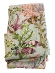 Cuddledown Tropical Fish Duvet Cover Queen Sateen Luxury Cotton 92X88 Vibrant. Fixed Price $99.99.