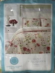 Martha Stewart Full/queen Quilt And Shams New Flower Song 2013 Rare. Fixed Price $89.00.