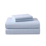Laura Ashley - Queen Sheet Set, Cotton Flannel Bedding, Brushed For Extra Sof.... Fixed Price $56.90.